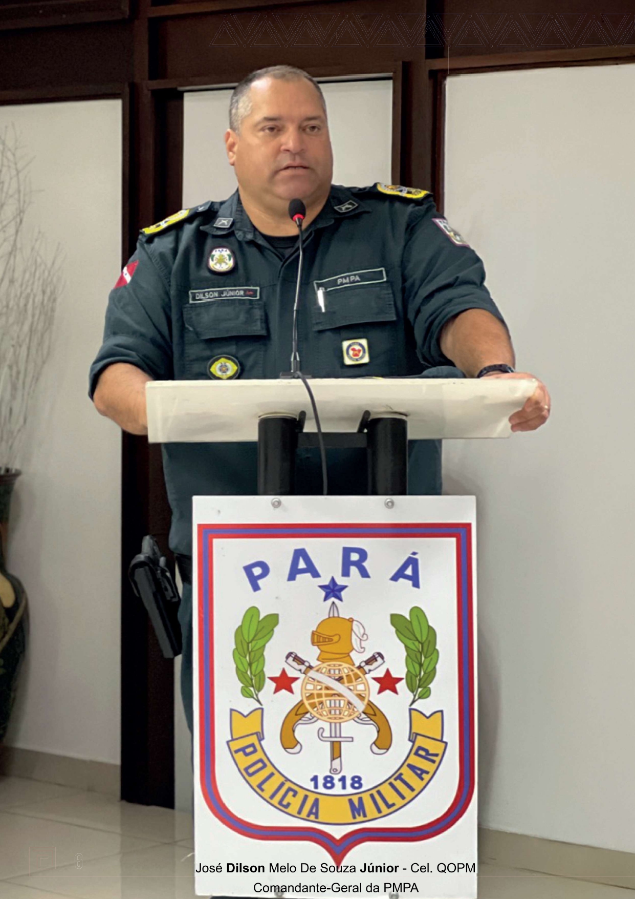 José Dilson Melo De Souza Júnior - Cel. QOPM Comandante-Geral da PMPA